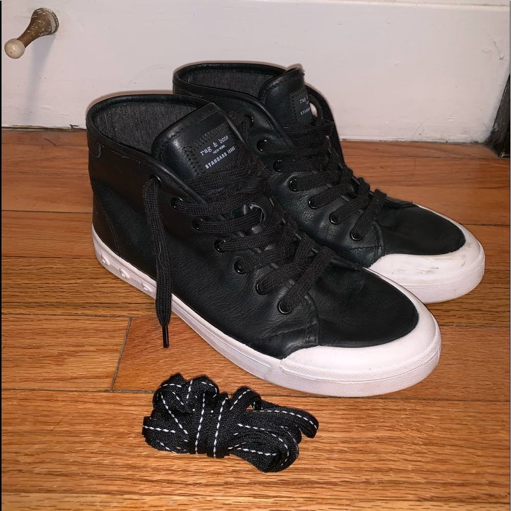 Rag & Bone leather high tops